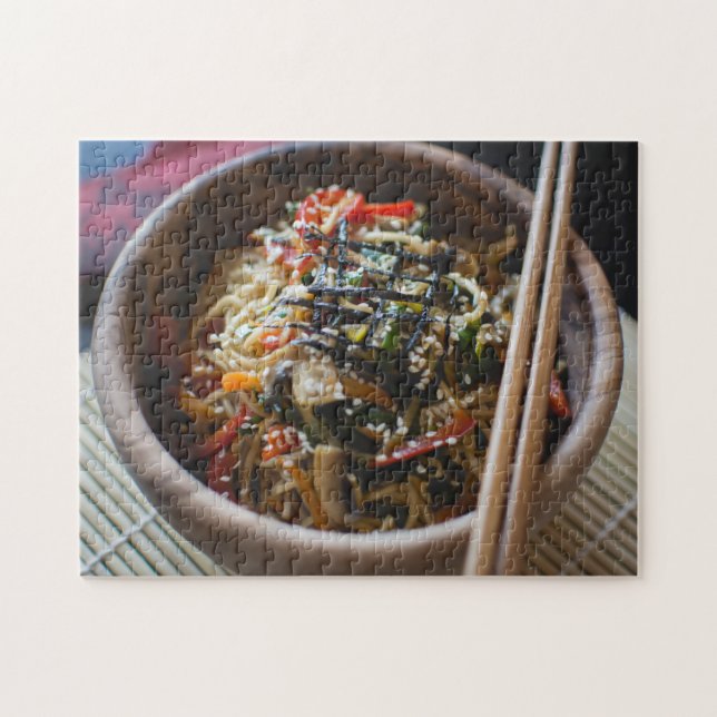 Puzzle Nouilles Ramen Cuisine asiatique (Horizontal)
