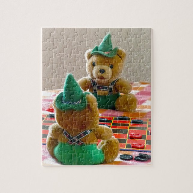 Puzzle Nounours en peluche (Vertical)