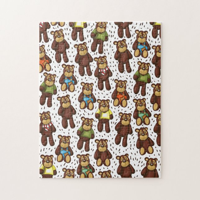 Puzzle Nounours ours en peluche (Vertical)