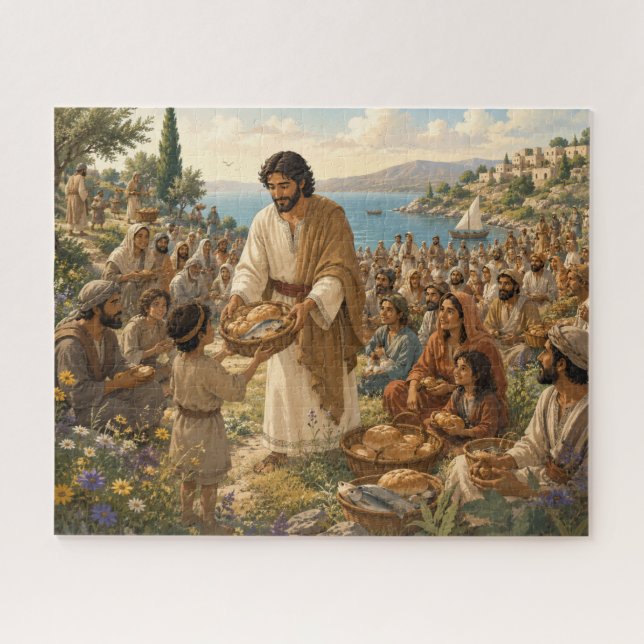 Puzzle Nourrir la multitude (Horizontal)