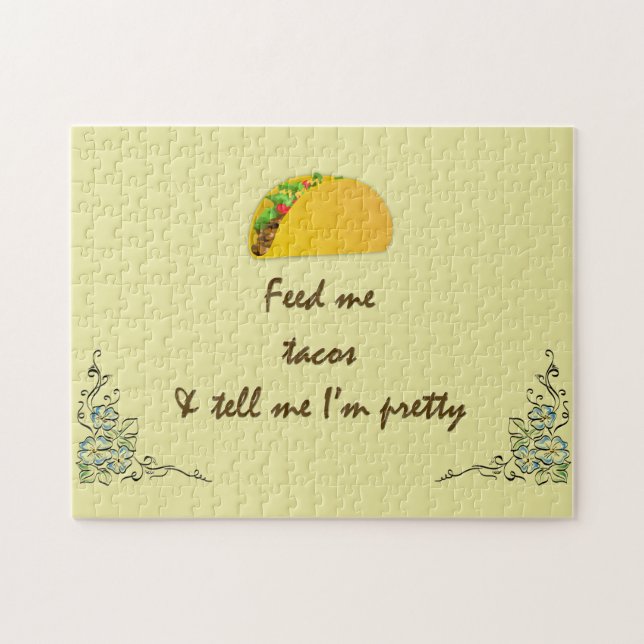 Puzzle Nourrir moi Tacos (Horizontal)