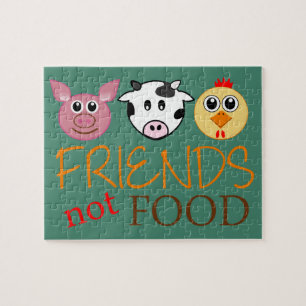 Puzzle Nourriture d'amis pas