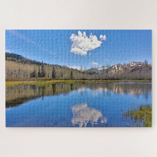 Puzzle Nous Aimons Alpine Lake Utah (Horizontal)