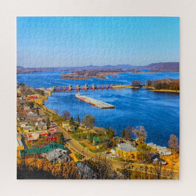 Puzzle Nous aimons Bellevue Iowa. (Vertical)