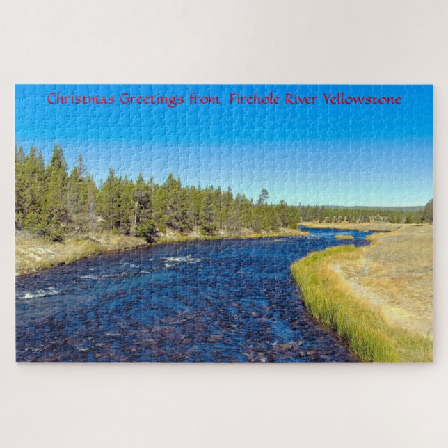 Puzzle Nous aimons Firehole River Yellowstone Jigsaw Puzz (Horizontal)