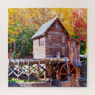 Puzzle Nous aimons Grist Mill Virginie-Occidentale.