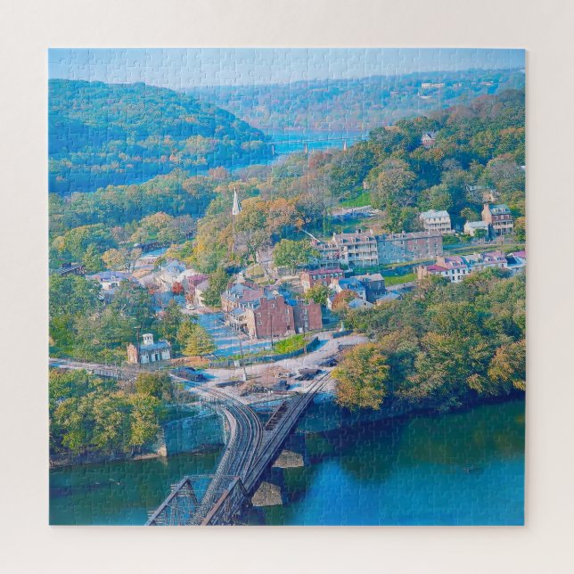 Puzzle Nous aimons Harpers Ferry Virginie-Occidentale. (Vertical)