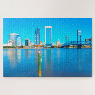 Puzzle Nous aimons Jacksonville en Floride