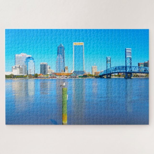 Puzzle Nous aimons Jacksonville en Floride (Horizontal)