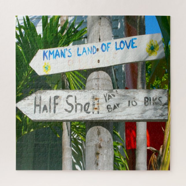Puzzle Nous aimons Key West en Floride (Vertical)