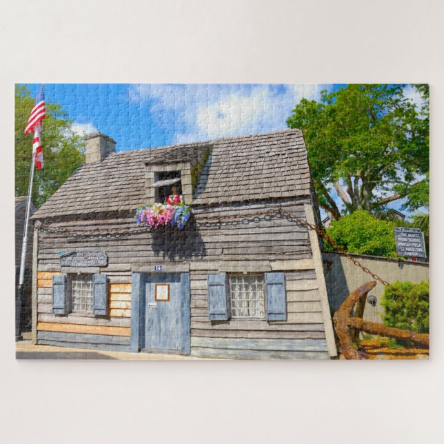 Puzzle Nous aimons la vieille école St. Augustine Floride (Horizontal)