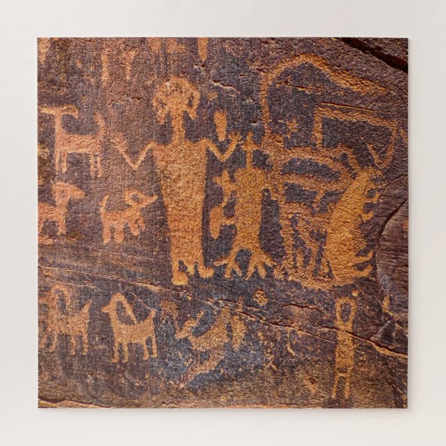 Puzzle Nous aimons l'art indien Utah (Vertical)