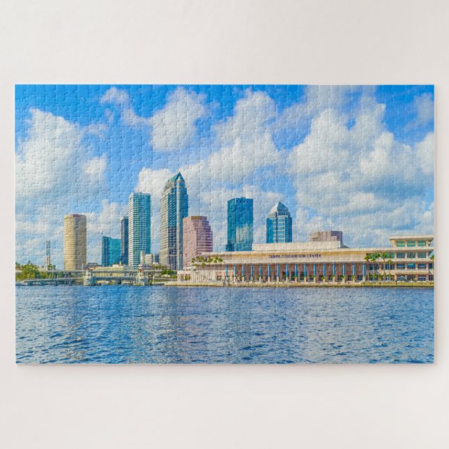 Puzzle Nous aimons le centre-ville de Tampa Floride (Horizontal)