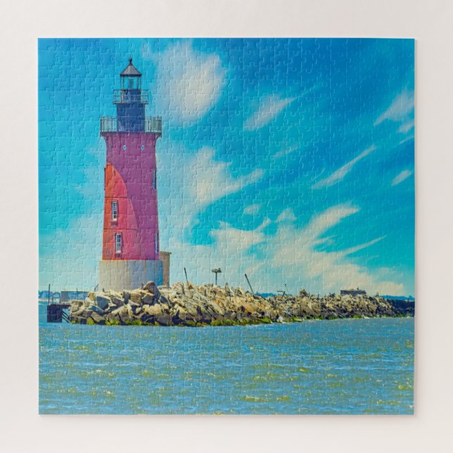 Puzzle Nous aimons le phare Delaware (Vertical)