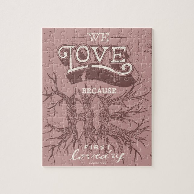 Puzzle Nous aimons (le rose) (Vertical)