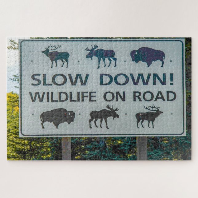 Puzzle Nous aimons le Wyoming (Horizontal)