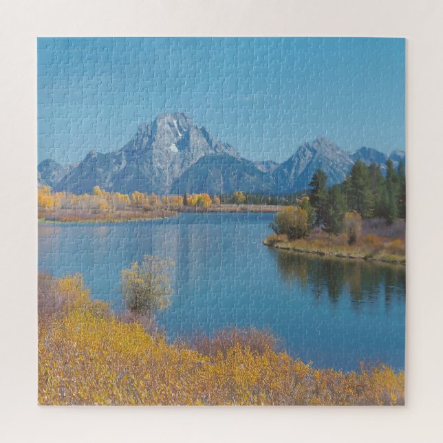 Puzzle Nous Aimons Le Wyoming De Snake River. (Vertical)