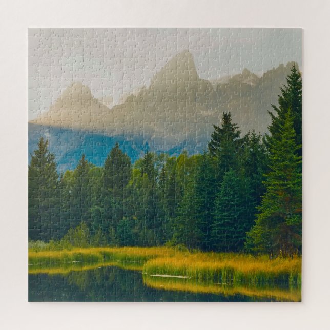 Puzzle Nous aimons le Wyoming du Grand Teton. (Vertical)