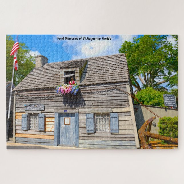 Puzzle Nous aimons l'école ancienne Maison St. Augustine  (Horizontal)