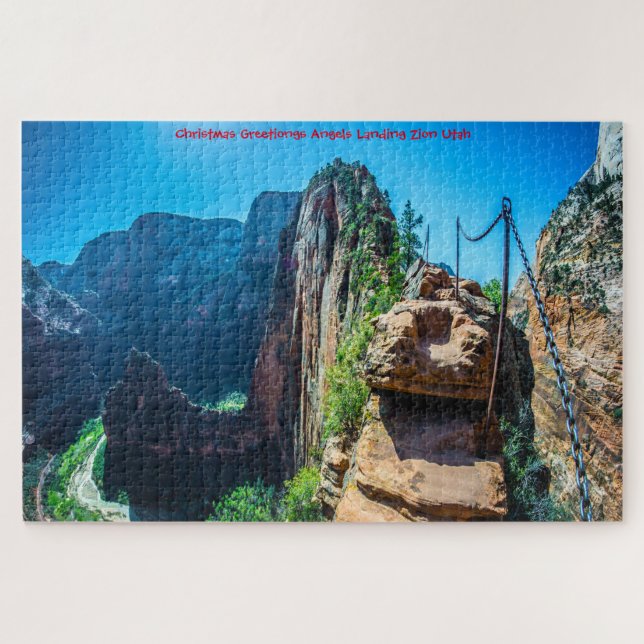 Puzzle Nous Aimons Les Anges Atterrissant Utah Jigsaw Puz (Horizontal)