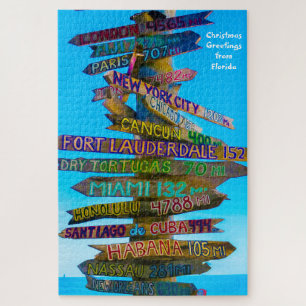 Puzzle Nous aimons les panneaux indicateurs en Floride Pu