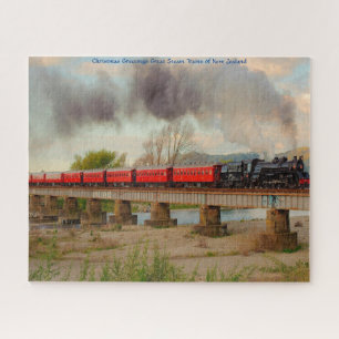 Puzzle Nous aimons les trains à vapeur en Nouvelle-Zéland