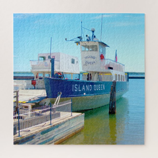 Puzzle Nous aimons l'île Madeline dans le Wisconsin. (Vertical)