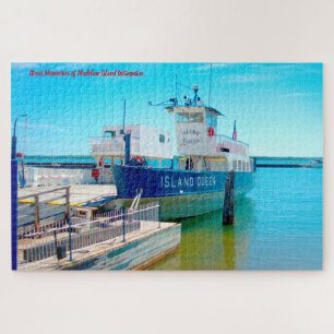 Puzzle Nous aimons Madeline Island Ferries Wisconsin. Jig