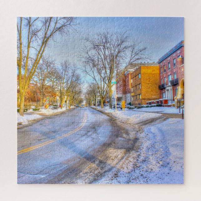 Puzzle Nous aimons Madison Wisconsin. (Vertical)