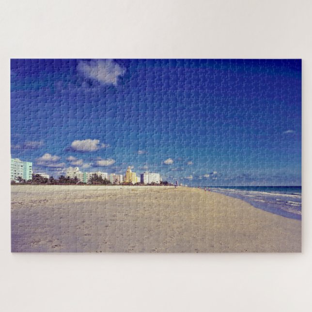 Puzzle Nous aimons Miami Beach en Floride (Horizontal)