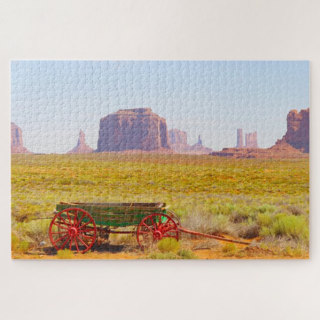 Puzzle Nous aimons Monument Valley Wyoming. (Horizontal)