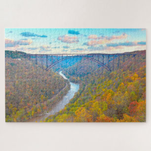 Puzzle Nous aimons New River Gorge West Virginia.