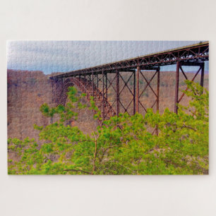 Puzzle Nous aimons New River Gorge West Virginia.