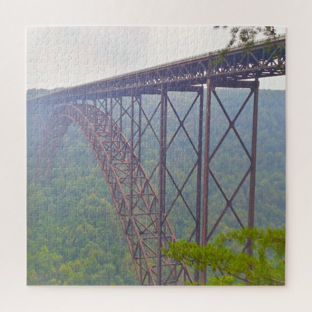 Puzzle Nous aimons New Rivers Gorge Virginie-Occidentale. (Vertical)