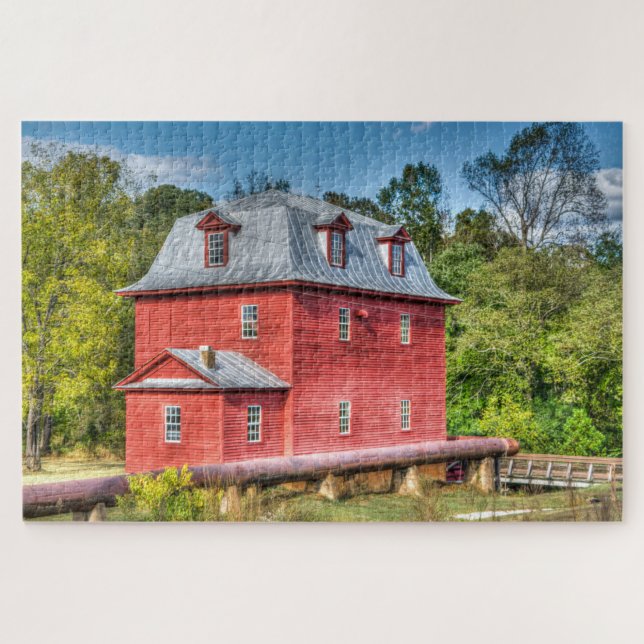 Puzzle Nous aimons The Big Otter Mill Virginia (Horizontal)
