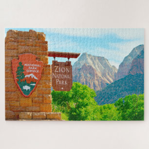 Puzzle Nous aimons Zion National Park Utah