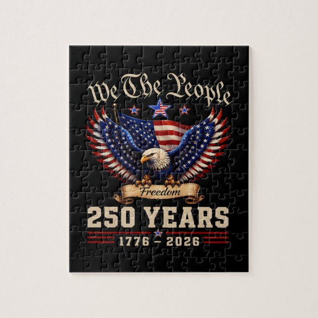Puzzle Nous Le Peuple 250 Ans Aigle de la Liberté (Vertical)