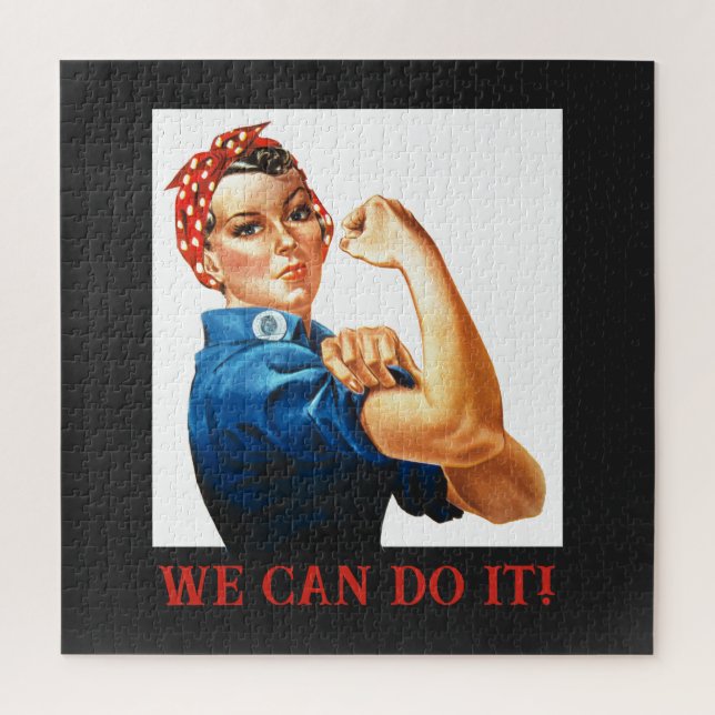 Puzzle Nous pouvons le faire Rosie le Riveter Femmes 2ÈME (Vertical)