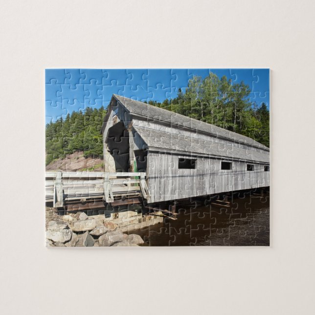 Puzzle Nouveau-Brunswick, Canada. Rivière Irish recouvert (Horizontal)