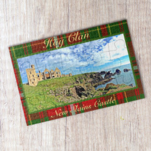 Puzzle Nouveau château des Esclaves - Hay Clan Tartan Jig