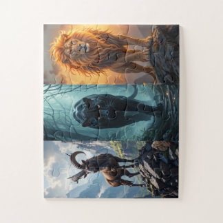 Puzzle nouveau jeu de pazzé art animal