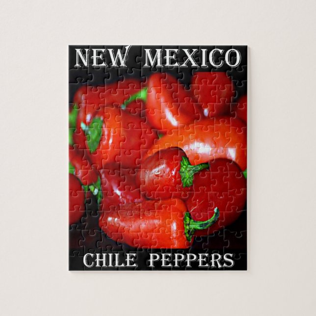 Puzzle Nouveau-Mexique Chili Peppers (Chili) (Vertical)