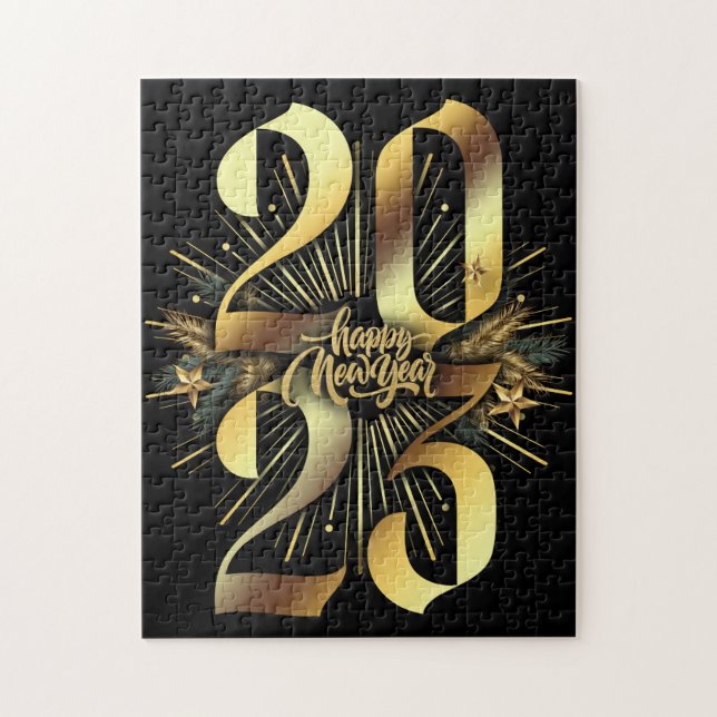 Puzzle Nouvel An Eve Party Fournitures 2023 Bonne année (Vertical)
