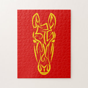 Puzzle Nouvel An lunaire chinois du Cheval 2026 4724 Feu