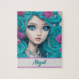Puzzle Nouvelle princesse de Londres avec des cheveux et
