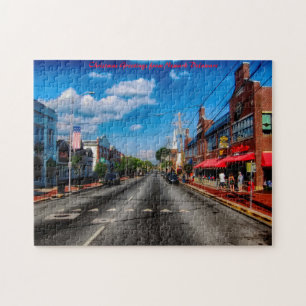 Puzzle Nouvelle ville de Delaware. Vœux de Noël