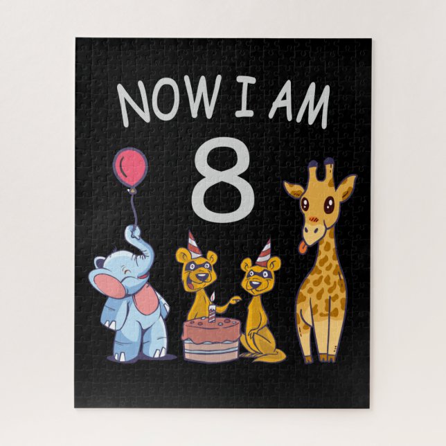 Puzzle Now I, 8 ans d'âge huit (Vertical)