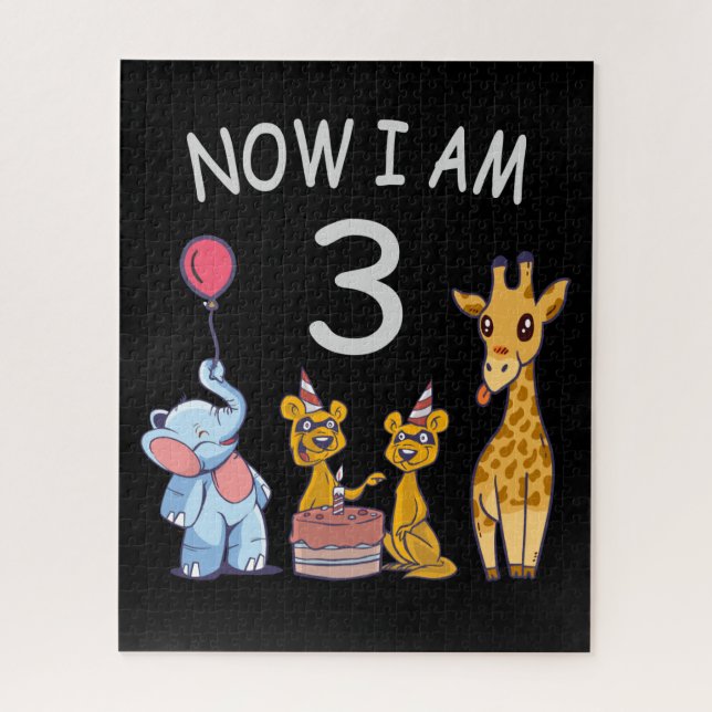 Puzzle Now I le 3e jour du Birthday (Vertical)