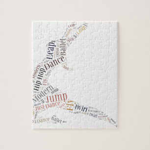 Puzzle Nuage de mot de danse