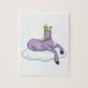 Puzzle Nuage Unicorn